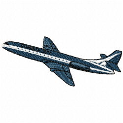 Airplanes Embroidery Design 11